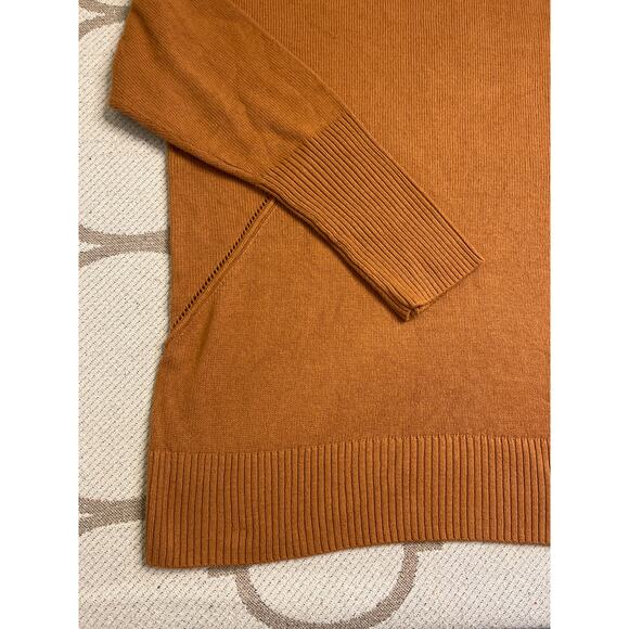 Talbots BUTTON MOCKNECK SWEATER, size XL, NWT - Picture 3 of 14